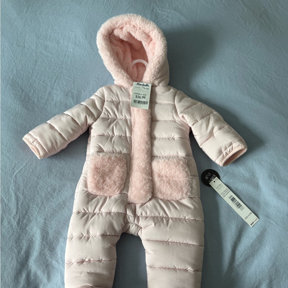 Nicole Miller Pink Kids One Piece Bodysuit
